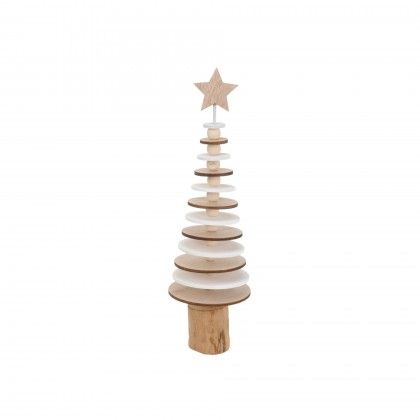 rvore Natal Madeira 25CM