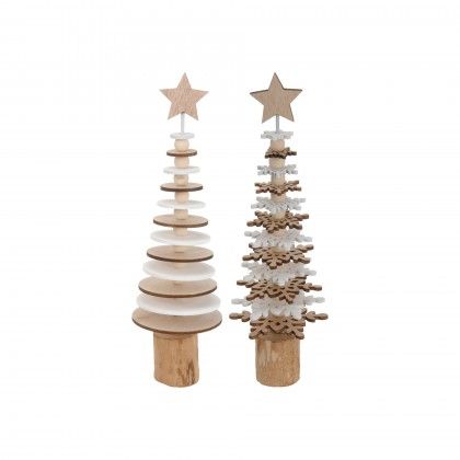 rvore Natal Madeira 25CM
