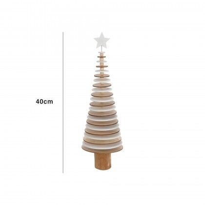 rvore Natal Madeira 40CM