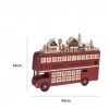 Autocarro Advento Led Vermelho 45X34CM