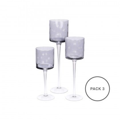 Porta Velas Pack 3