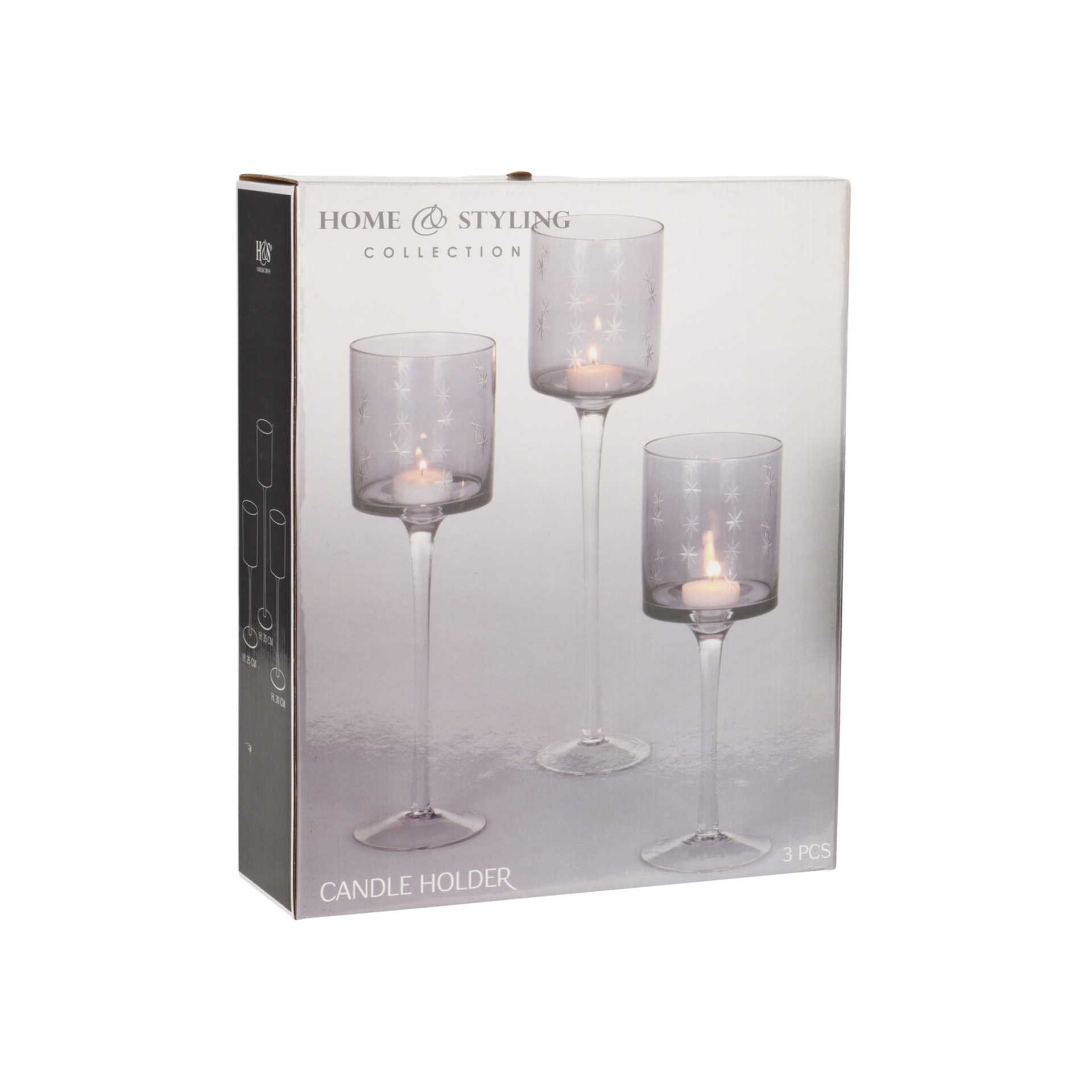 Porta Velas Pack 3