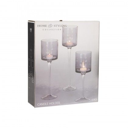 Porta Velas Pack 3