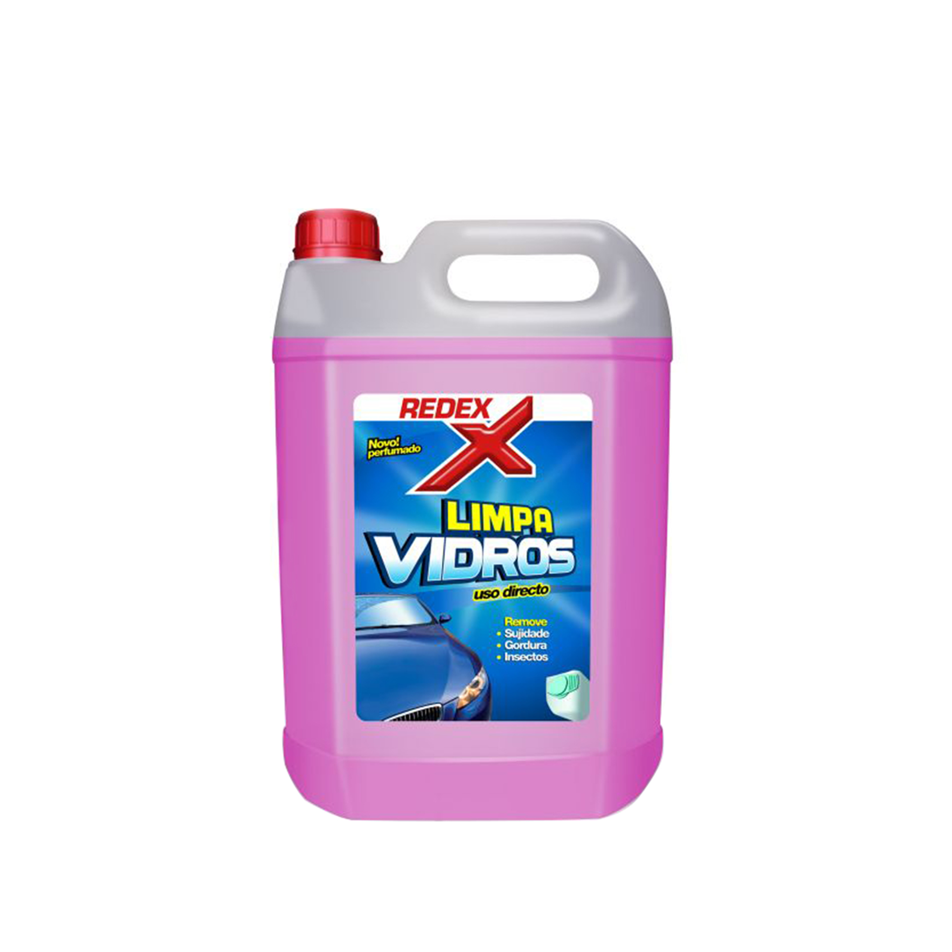 Limpa Vidros Redex Rosa 5L