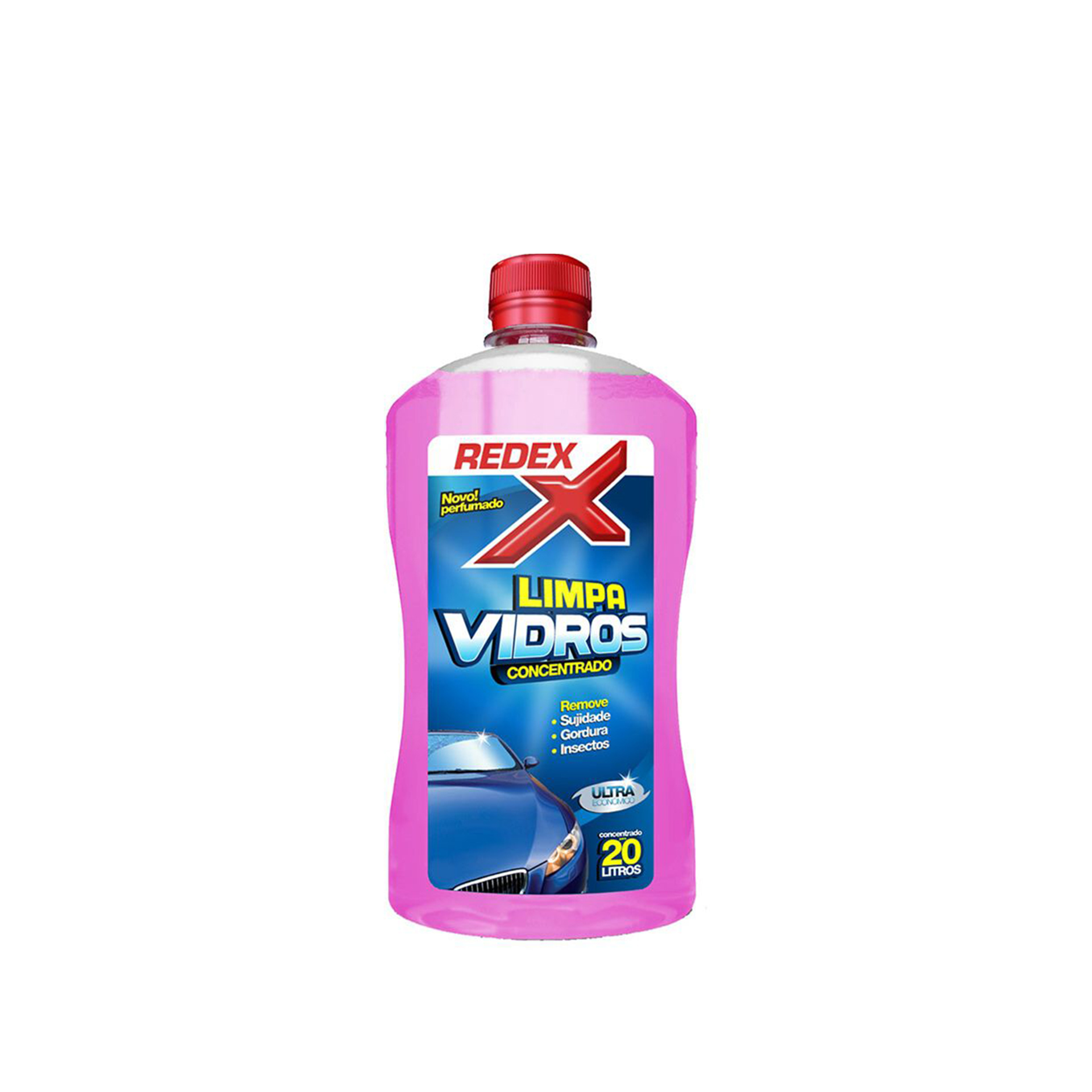 Limpa Vidros Redex Concentrado Rosa 500ml