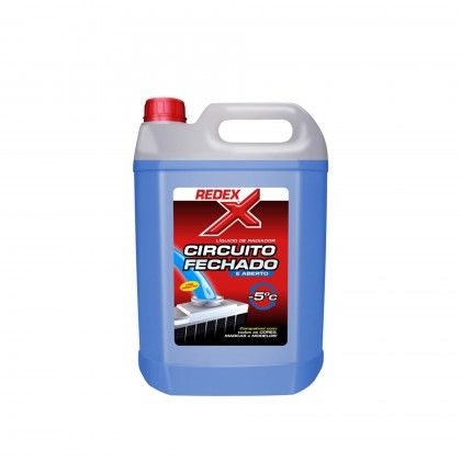 Líquido Radiador Redex Circuito Fechado 5000ml Azul Líquido Radiador Redex Circuito Fechado 5000ml Azul