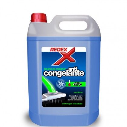 Lquido Radiador Anticongelante Redex 5000ml Azul