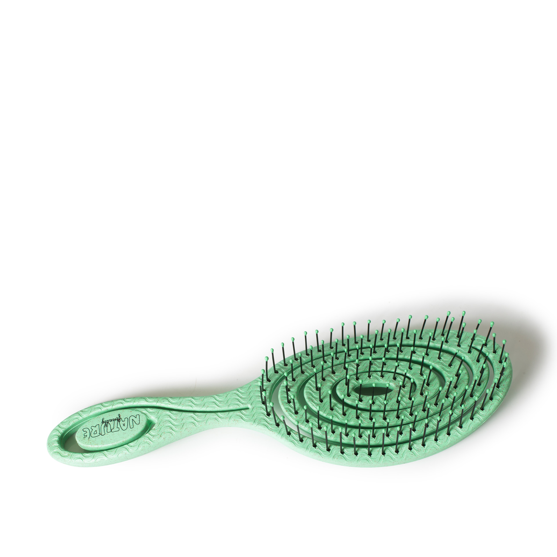 Escova Cabelo Ecológica Verde 22X7cm