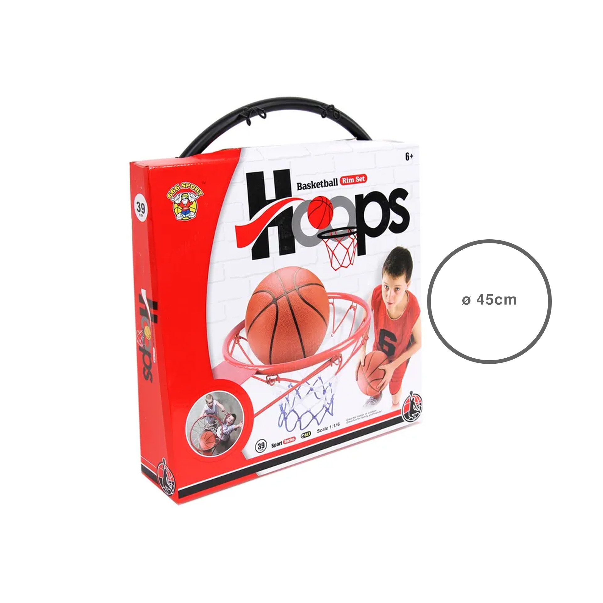 Cesto Basquete 45CM