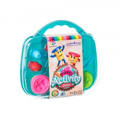 Conjunto 3 Plasticinas Com Acess�rios