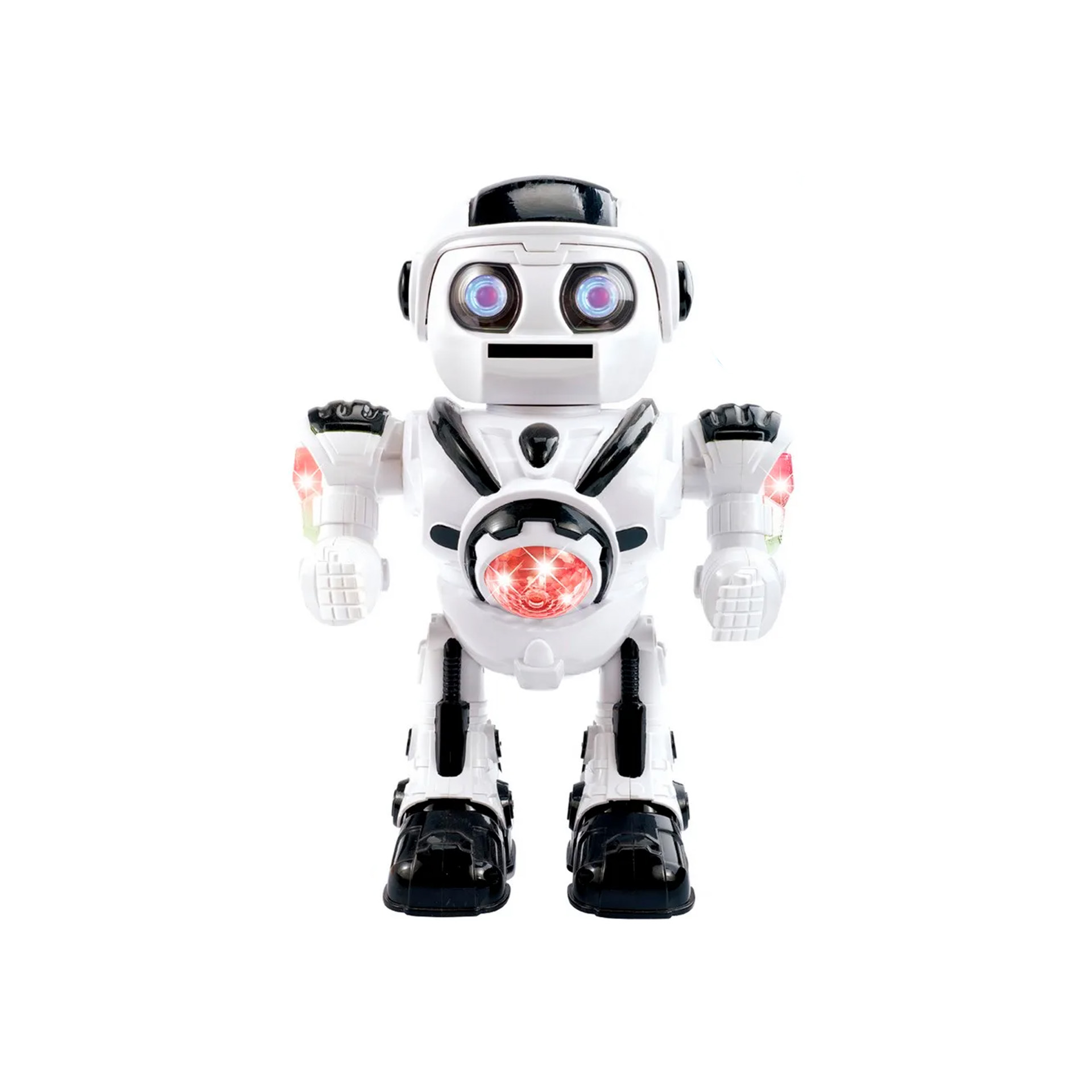 Robot Anda Com Luz E Som 25CM