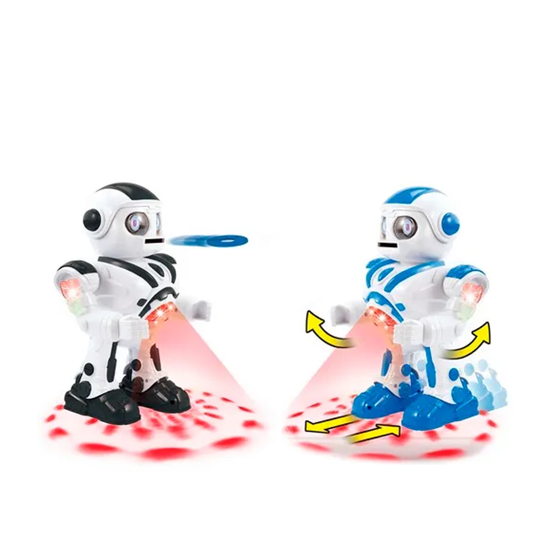 Robot Anda Com Luz E Som 25CM