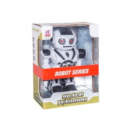 Robot Anda Com Luz E Som 25CM