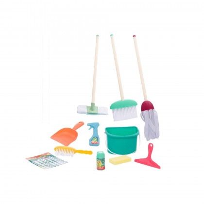 Conjunto Limpeza Com Balde 11 Peças Conjunto Limpeza Com Balde 11 Peças