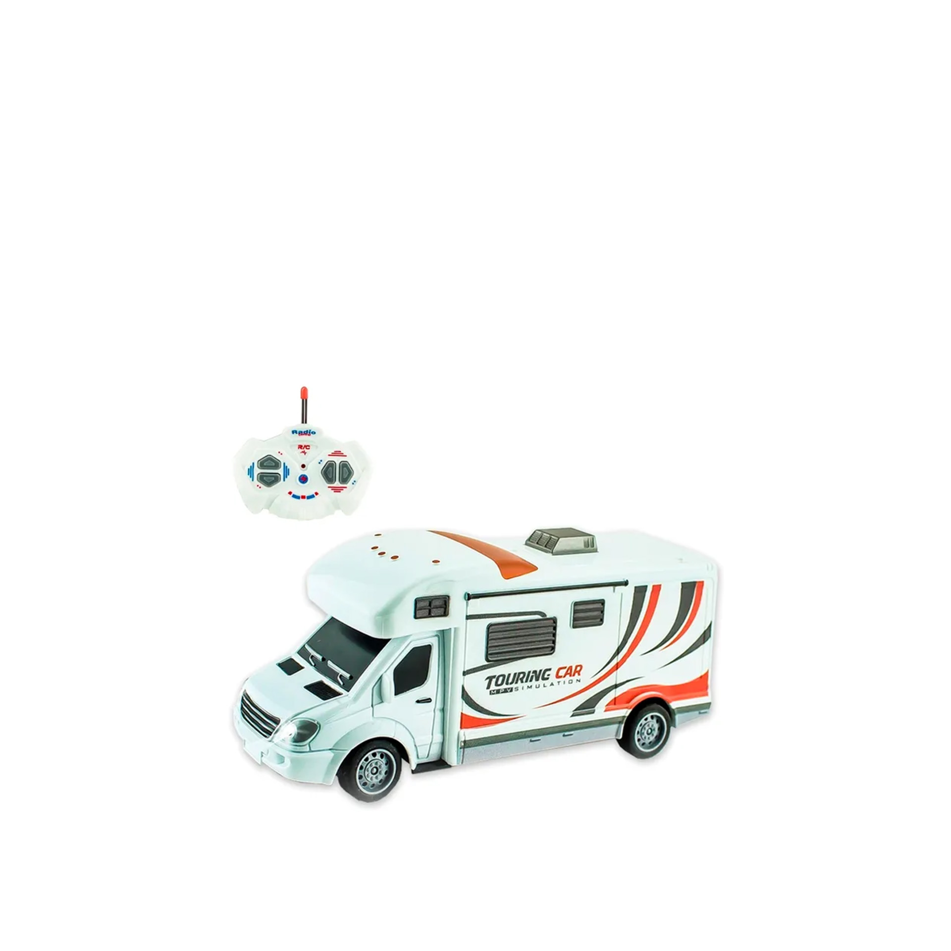 Ambulância Com Comando 19X7X8.5CM