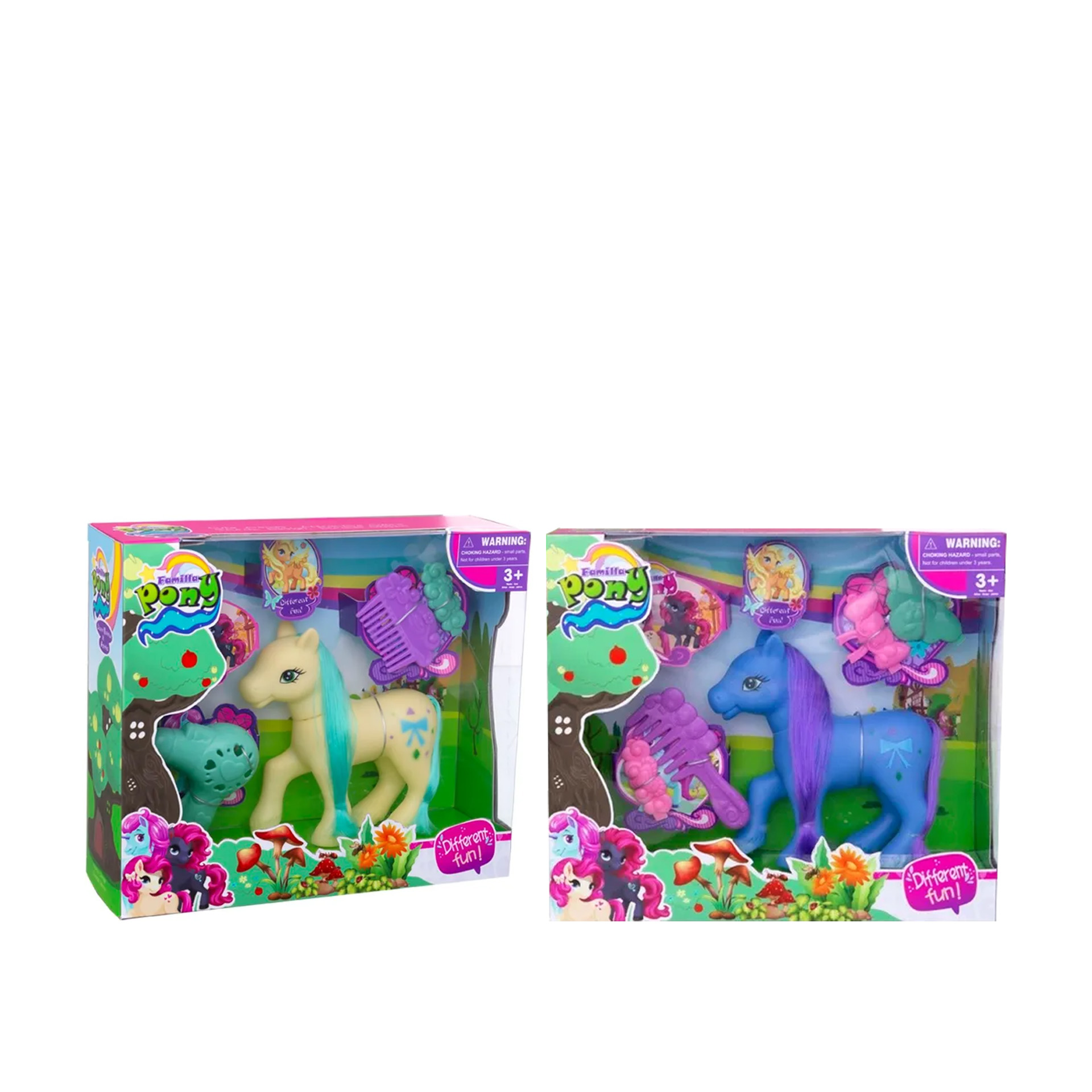 Poney Com Acessórios 23X7.5X20CM