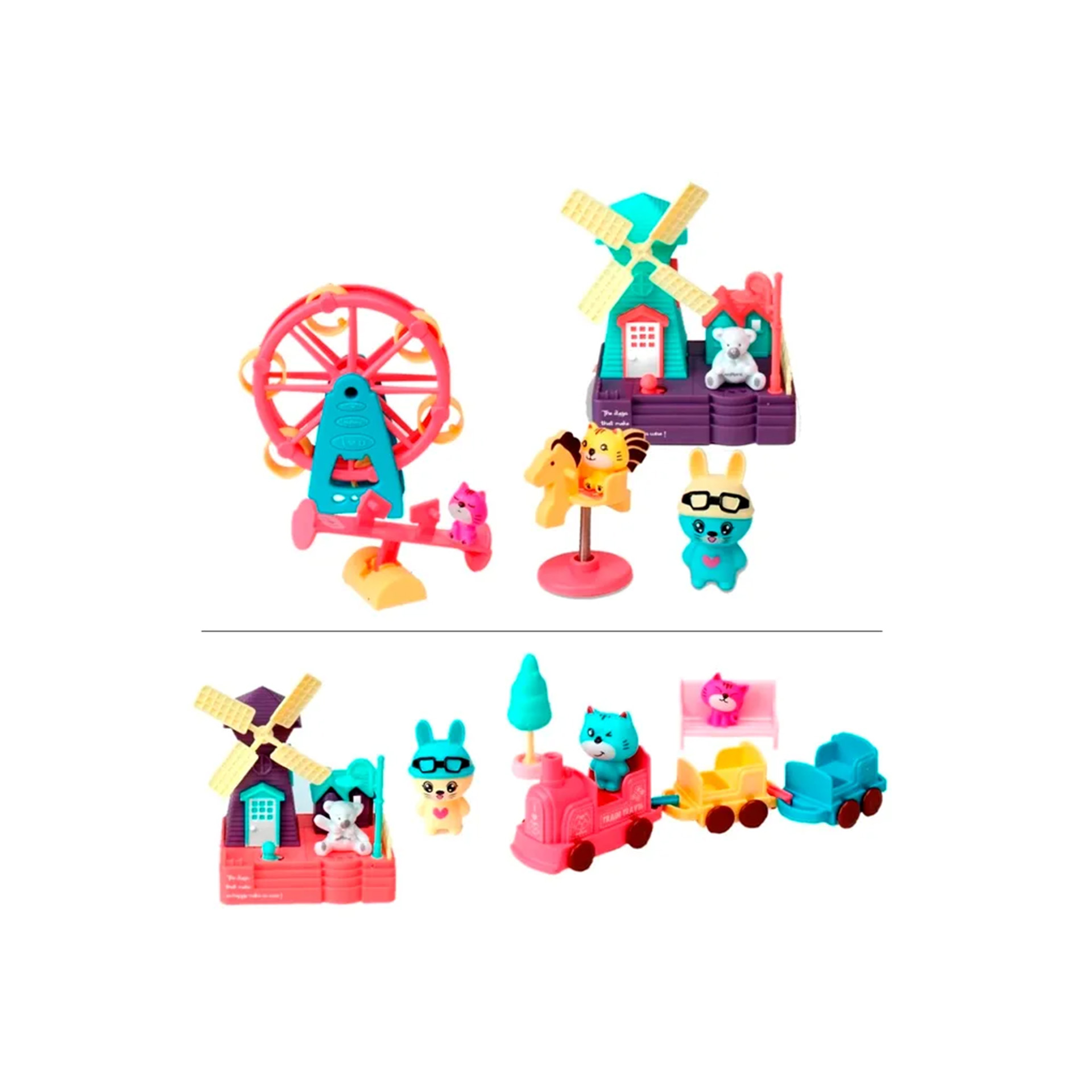 Jogo Mascotes 3X2.6X5CM