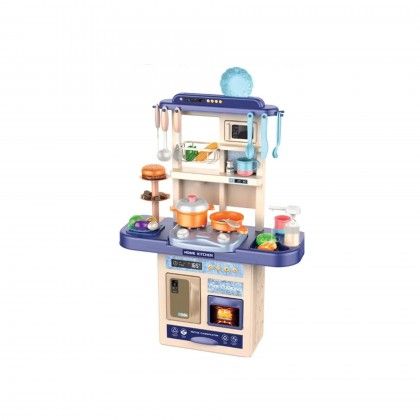 Cozinha Com Luz E Som 55 Peças 46.5X17.3X75CM Cozinha Com Luz E Som 55 Peças 46.5X17.3X75CM