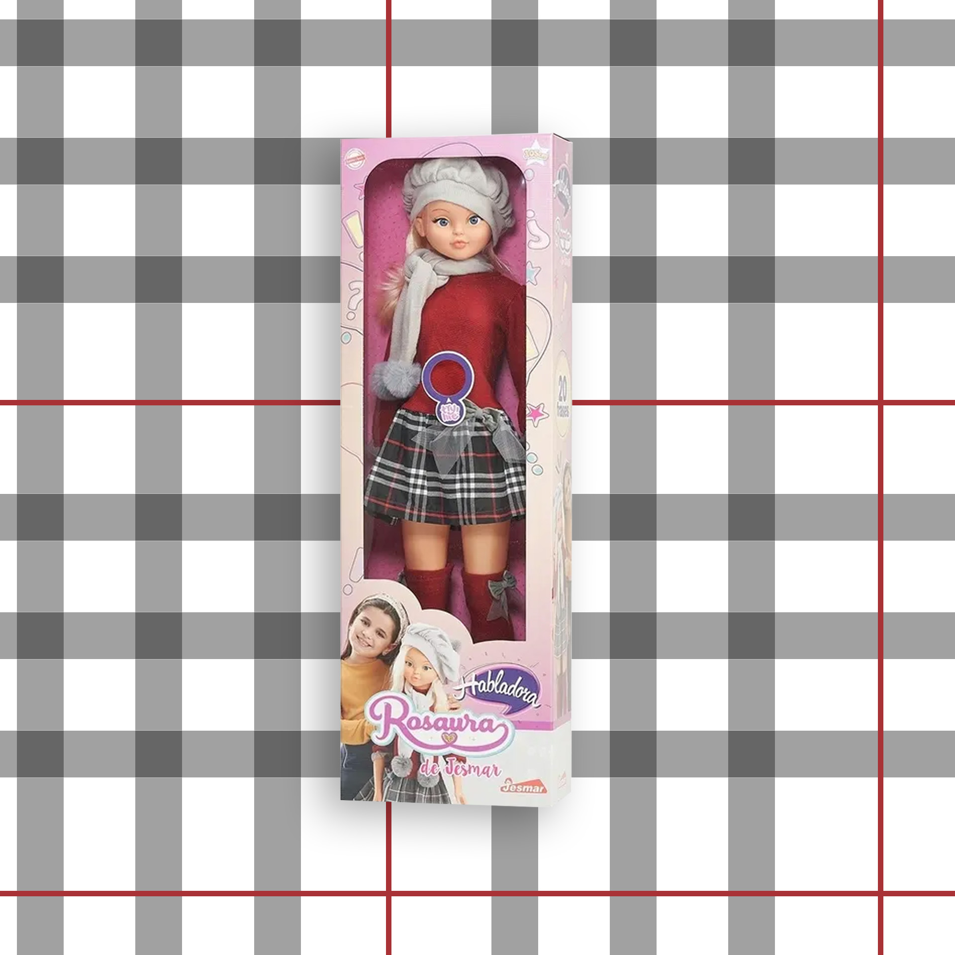 Boneca Rosaura Com Som 105CM