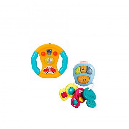 Guiador Com Luz E M�sica 14CM