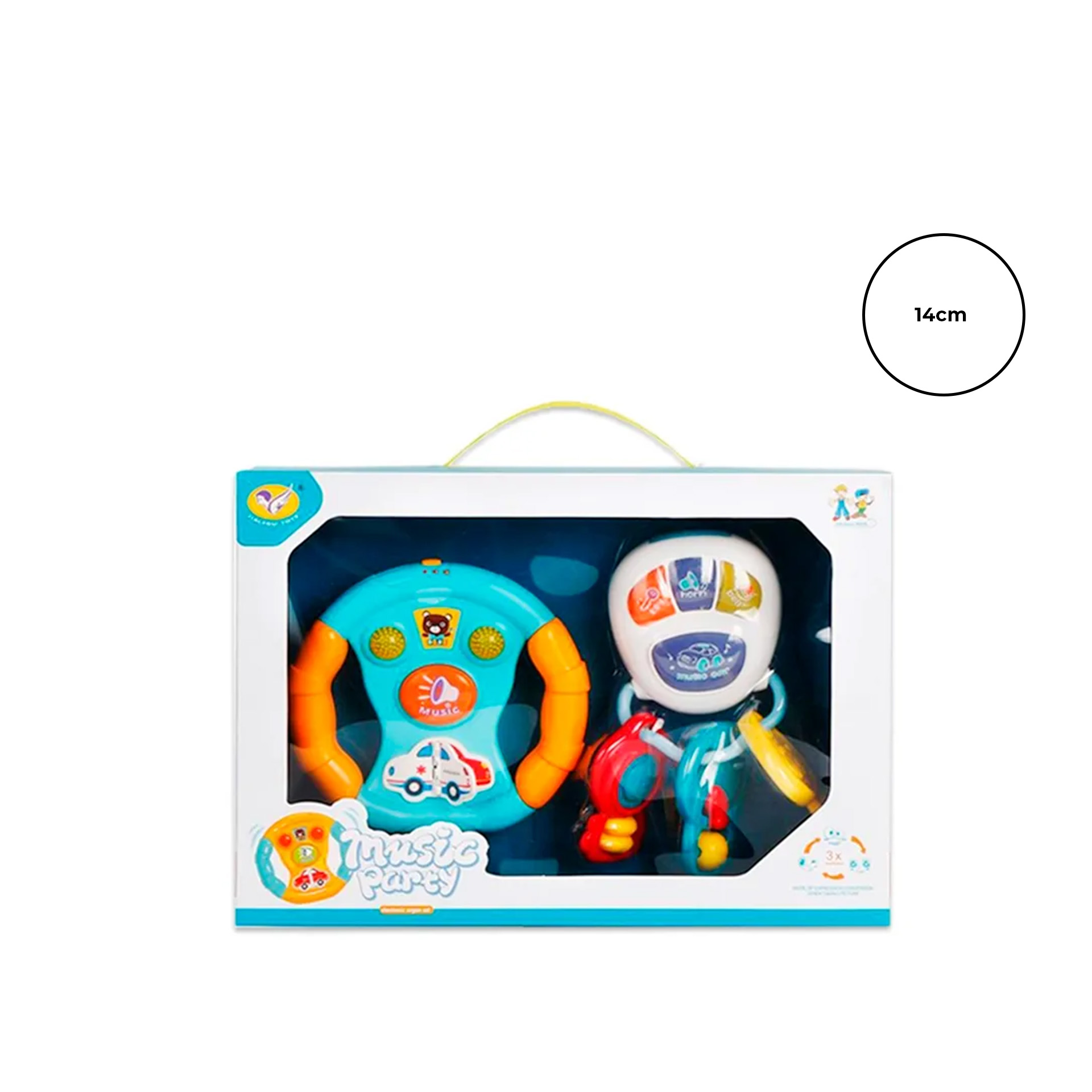 Guiador Com Luz E Música 14CM
