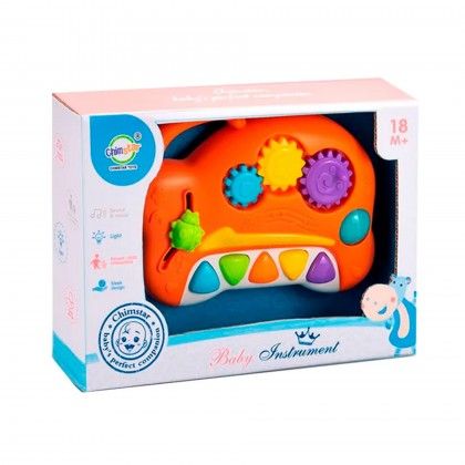 Piano Atividades Com Luz E Música 17.5X13X5.4CM Piano Atividades Com Luz E Música 17.5X13X5.4CM