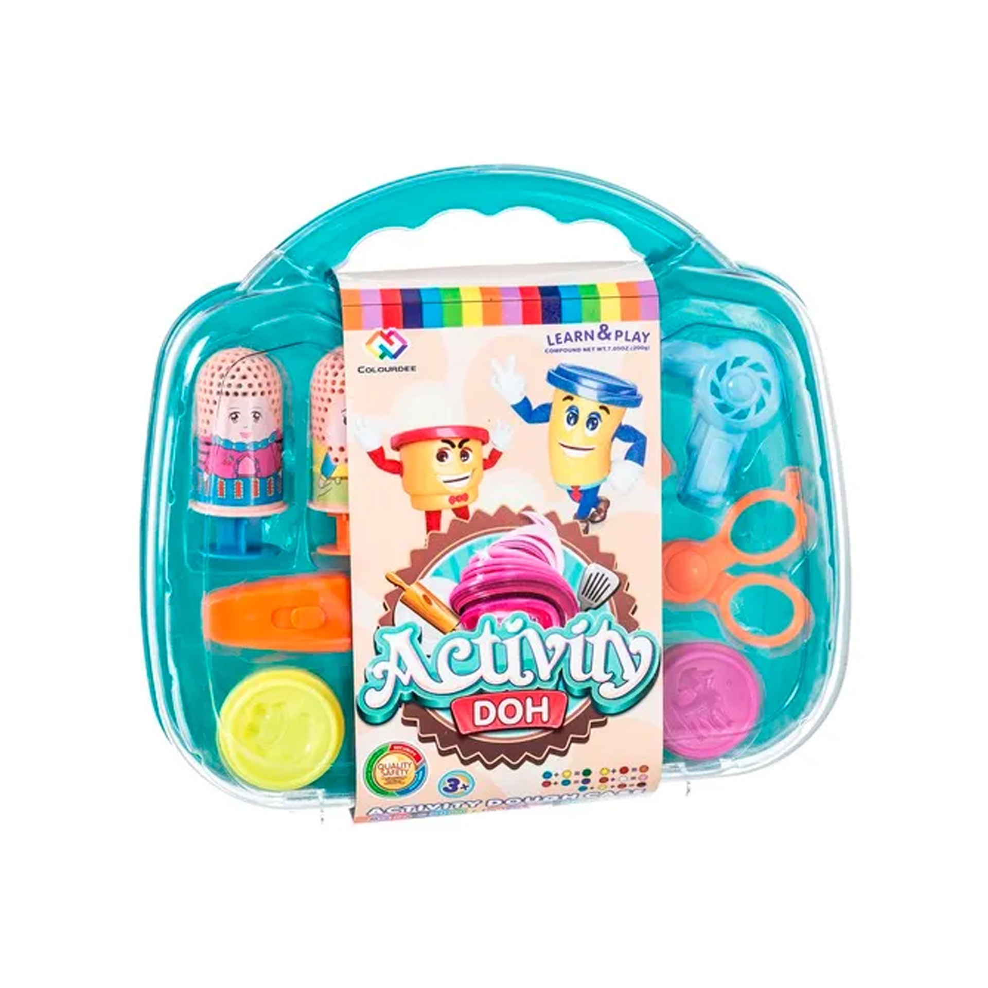 Mala Plasticina Com Acessórios 30CM