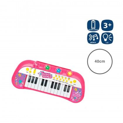 Orgão Com Luz E Música 40CM Orgão Com Luz E Música 40CM