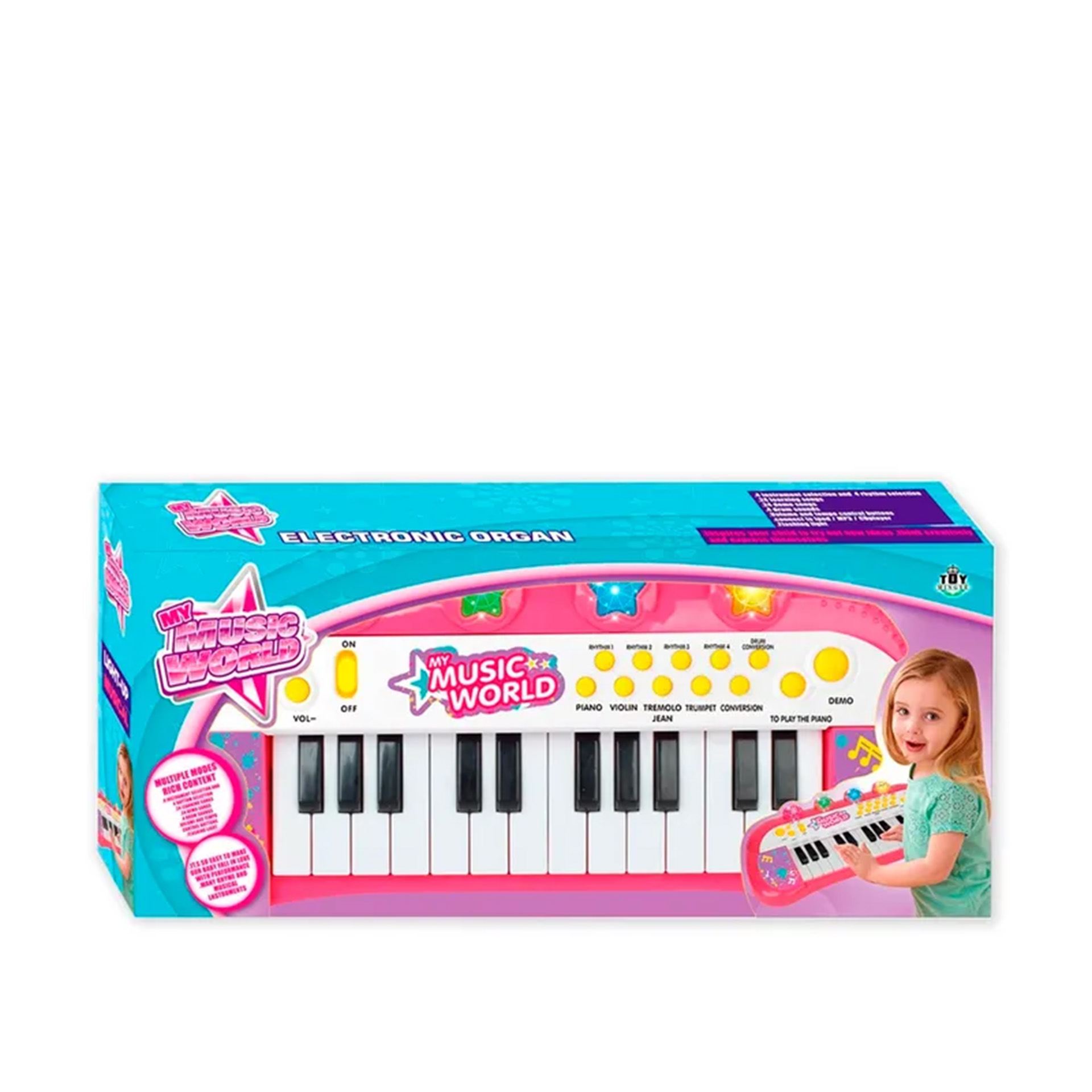 Orgão Com Luz E Música 40CM