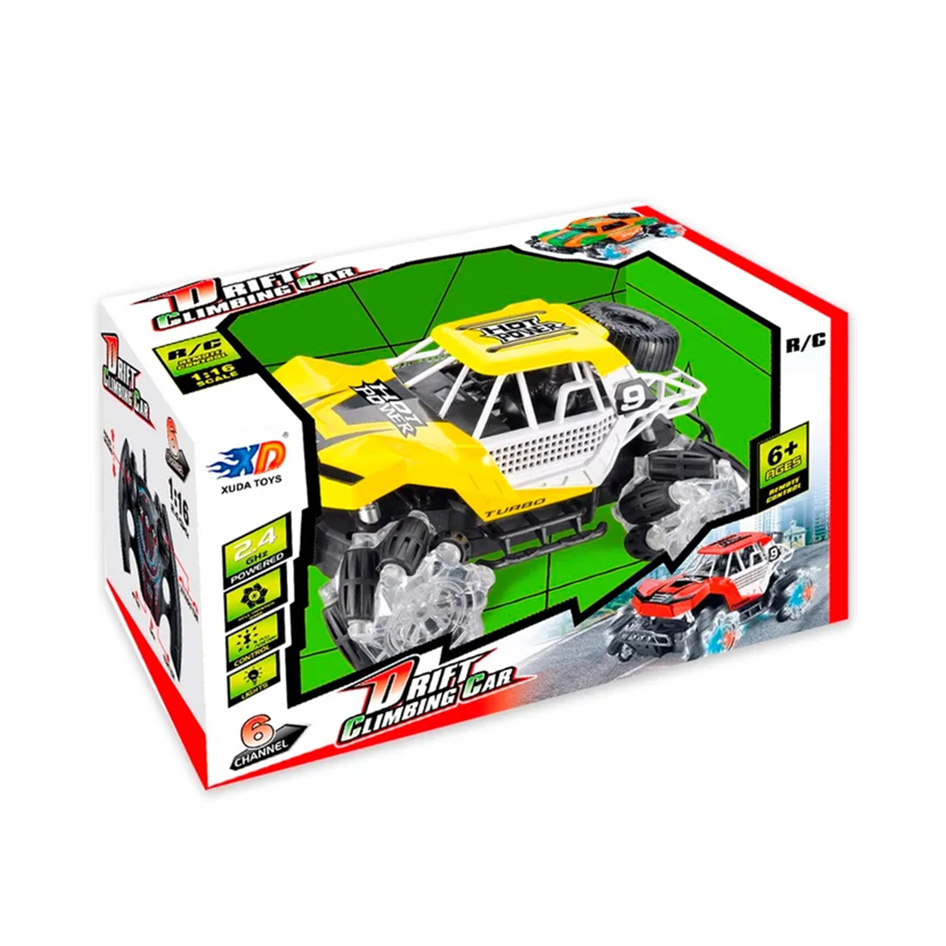 Carro Com Comando Buggy 20X14X10CM