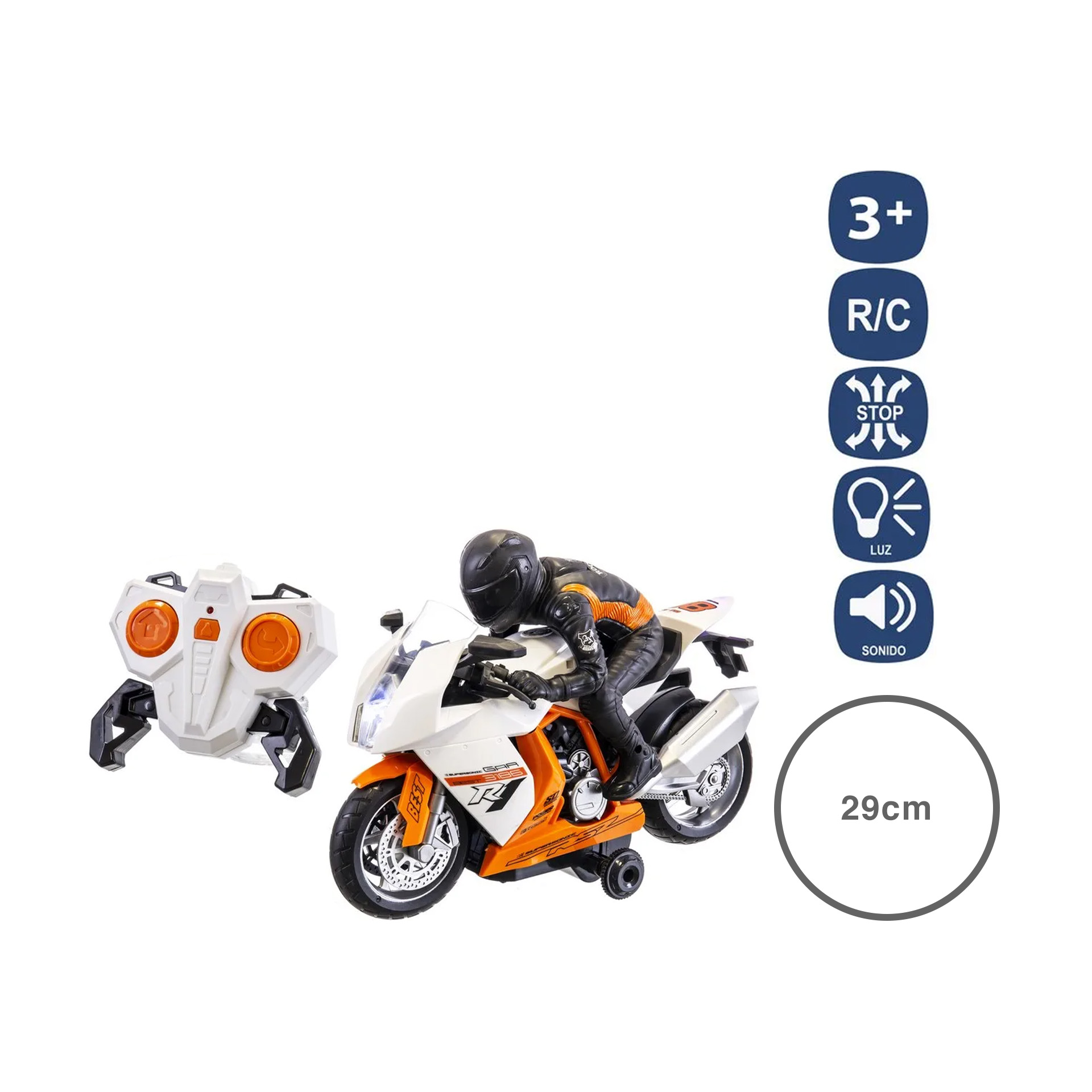 Moto Com Comando 29CM