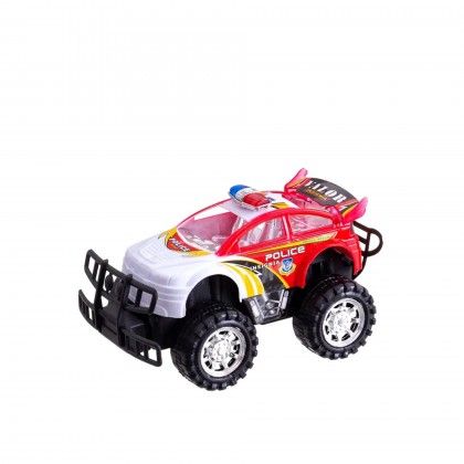 Carro Polícia Fricção 15X9X8CM Carro Polícia Fricção 15X9X8CM