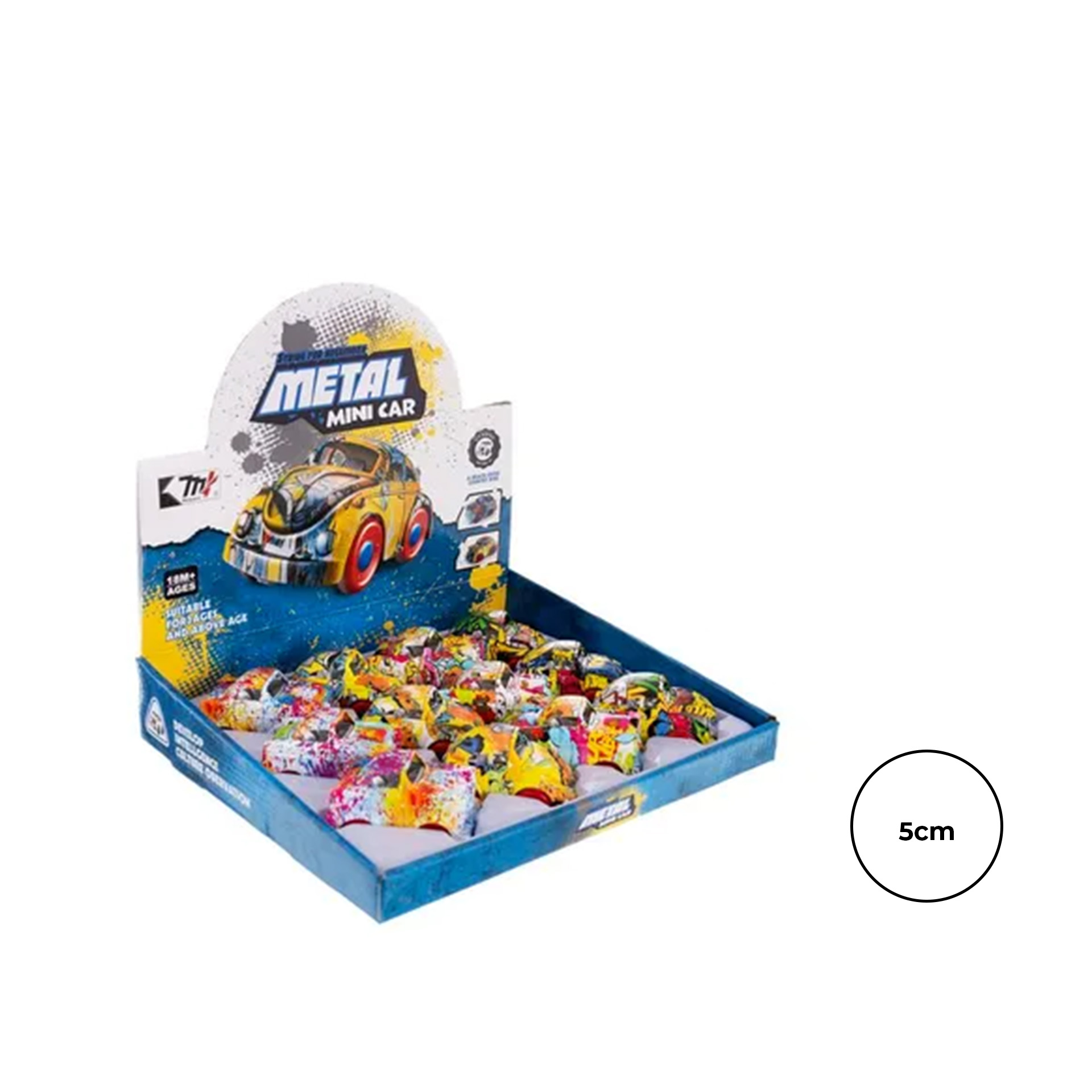 Carro Fricção Hippy 5CM
