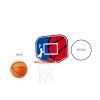 Cesto Basketball Com Bola 29.5X25.5CM Cesto Basketball Com Bola 29.5X25.5CM