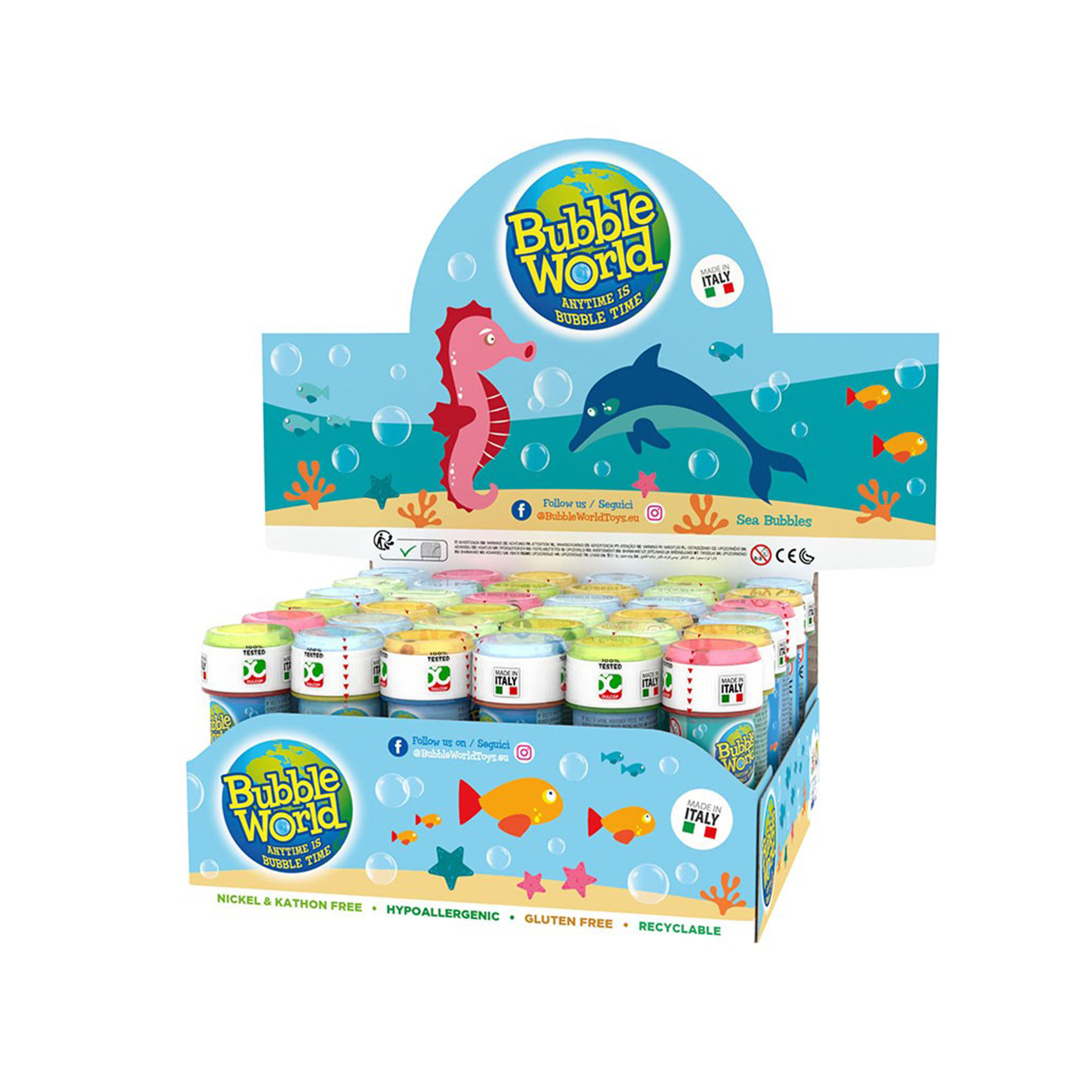 Bolas Sabão Animais Marinhos 60ML