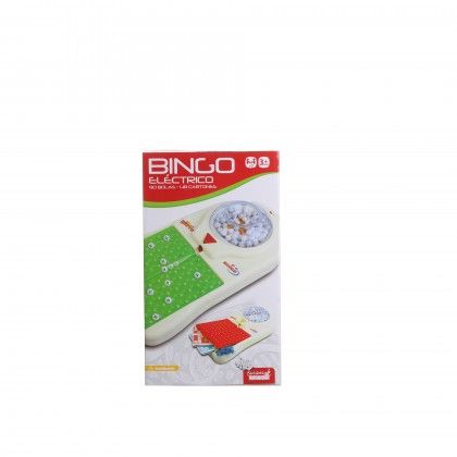 Bingo Elétrico 90 Bolas + 48 Cartões 36CM Bingo Elétrico 90 Bolas + 48 Cartões 36CM