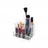 Organizador Cosméticos Plástico Incolor 14X10.2X9cm Organizador Cosméticos Plástico Incolor 14X10.2X9cm