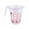 Jarro Medidor Plstico Viena Luxe com Asa Incolor 600ml 10.8X13cm