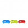 Comedouro Plstico Dogo Duplo Verde 200ml 24X12X4cm