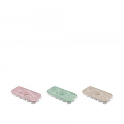 Cuvete Gelo com Tampa Plstico Multicor 26X11.5X4cm