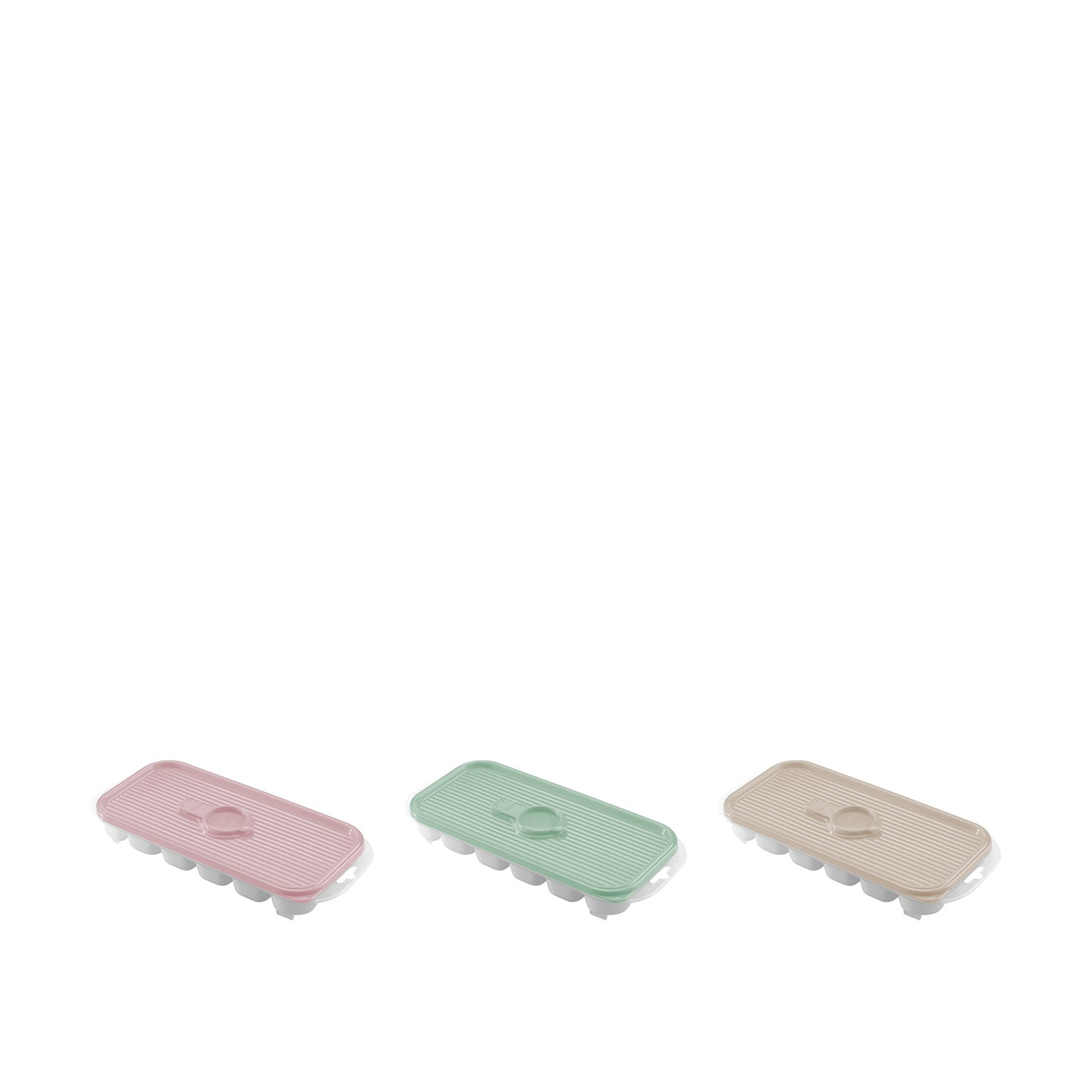 Cuvete Gelo com Tampa Plástico Multicor 26X11.5X4cm