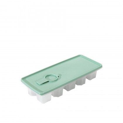 Cuvete Gelo com Tampa Plstico Multicor 25X11X5cm
