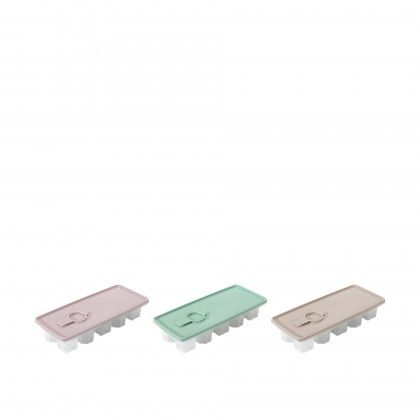 Cuvete Gelo com Tampa Plstico Multicor 25X11X5cm