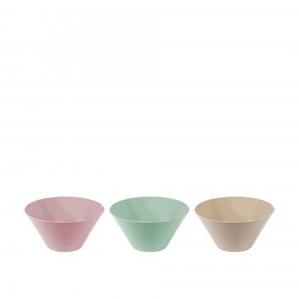 Saladeira Plstico Jovi Multicor 600ml 14.1X7cm