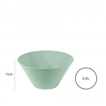 Saladeira Plstico Jovi Multicor 600ml 14.1X7cm