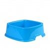 Comedouro Plstico BracoQuadrado Multicor 1.6l 22.6X22.4X7.5cm