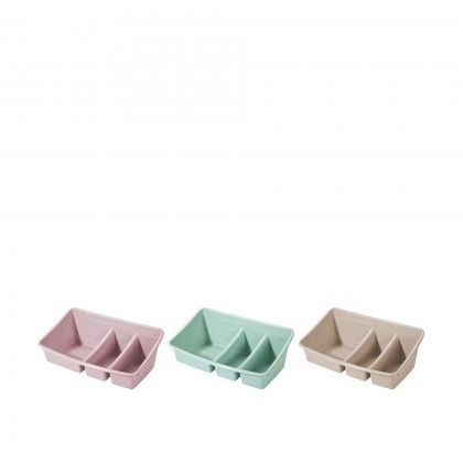 Caixa Esfrego Plstico Multicor 23X13.5X8cm