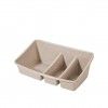 Caixa Esfrego Plstico Multicor 23X13.5X8cm