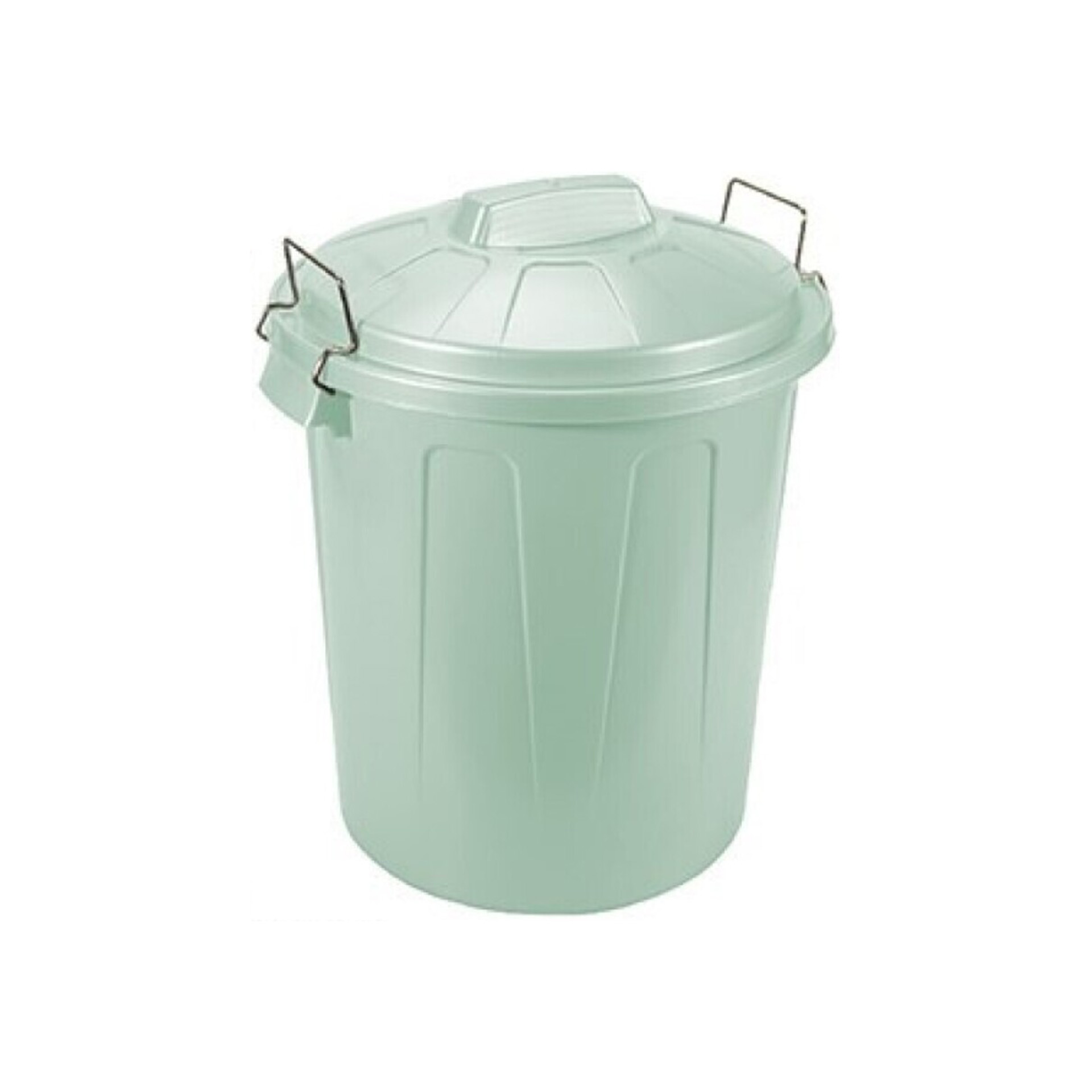 Balde Lixo com Asas Metal Verde 51l 47.2X64.8cm