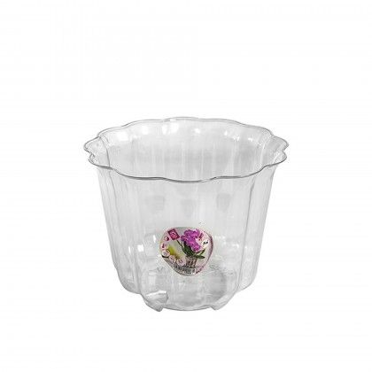 Vaso Plástico Marbella Redondo Transparente 7000ml 26X21cm Vaso Plástico Marbella Redondo Transparente 7000ml 26X21cm